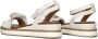 Inuovo Beige Ruffle Sandalen Stijlvol Zomer Beige Dames - Thumbnail 9