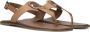 Inuovo Bruine Leren Sandalen Stijlvol Comfortabel Brown Dames - Thumbnail 8