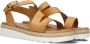 Inuovo Bruine Leren Sandalen Stijlvol Comfortabel Brown Dames - Thumbnail 8