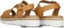 Inuovo Bruine Leren Sandalen Stijlvol Comfortabel Brown Dames - Thumbnail 9