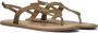 Inuovo Khaki Gevlochten Sandalen Green Dames - Thumbnail 7