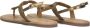 Inuovo Khaki Gevlochten Sandalen Green Dames - Thumbnail 8