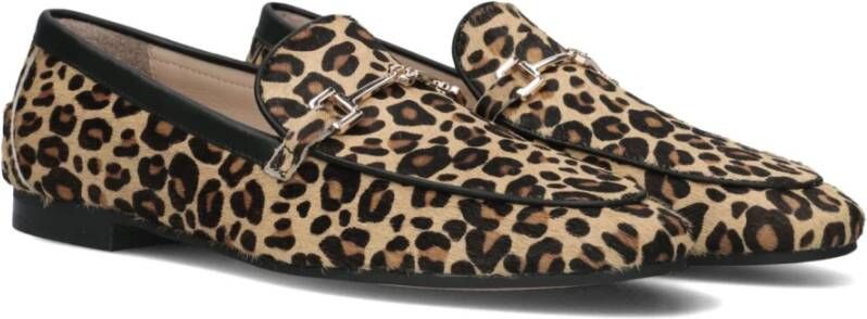 Inuovo Luipaard Loafers voor Dames Brown Dames