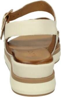 Inuovo Platte Sandalen White Dames