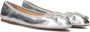 Inuovo Zilveren Ballerina's met Strikdetail Gray Dames - Thumbnail 8