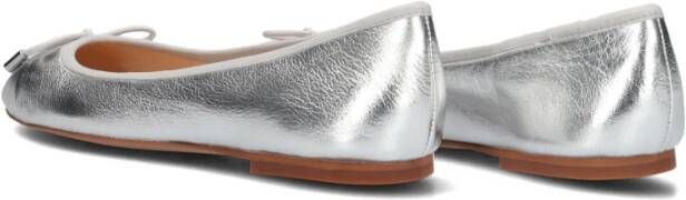 Inuovo Zilveren Ballerina's met Strikdetail Gray Dames