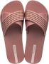 Ipanema Comfortabele Gestreepte Slippers Pink Dames - Thumbnail 14