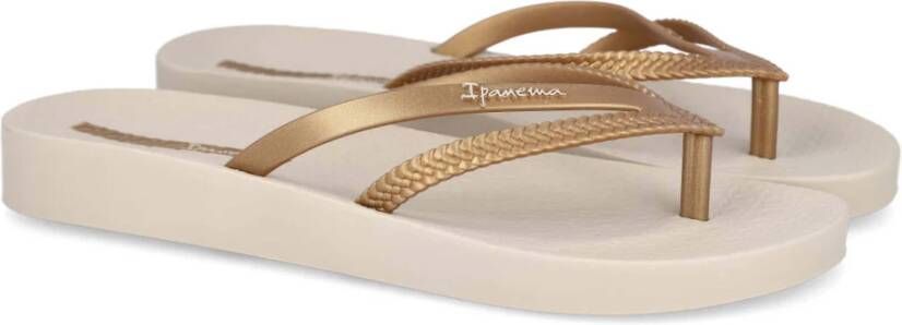 Ipanema Platte Sandalen Beige Dames