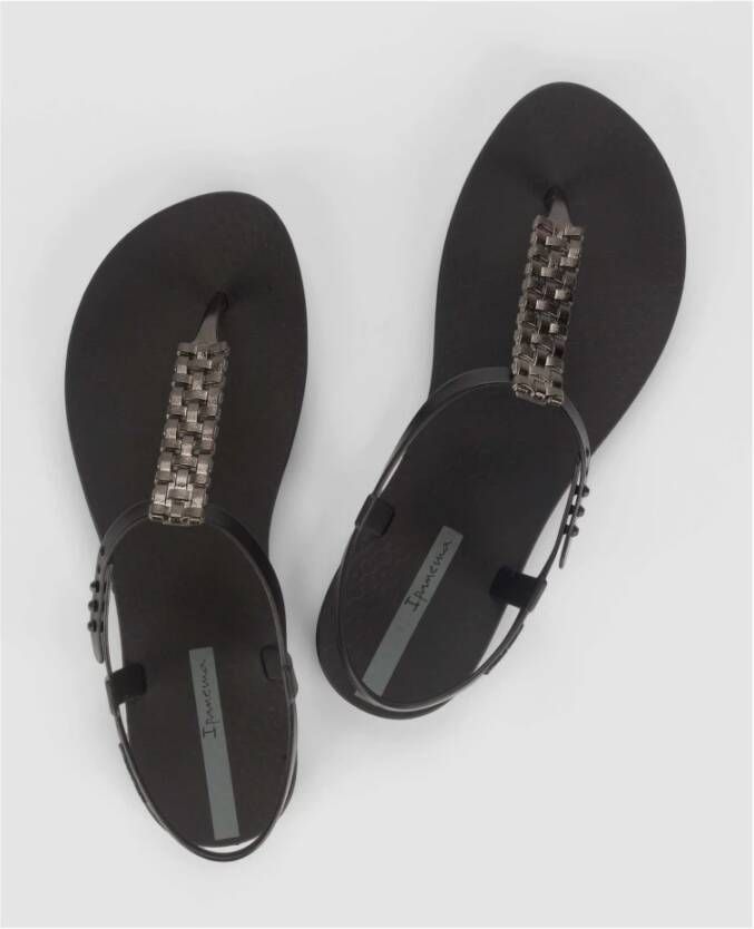 Ipanema Stijlvolle Zwembad Slippers Black Dames