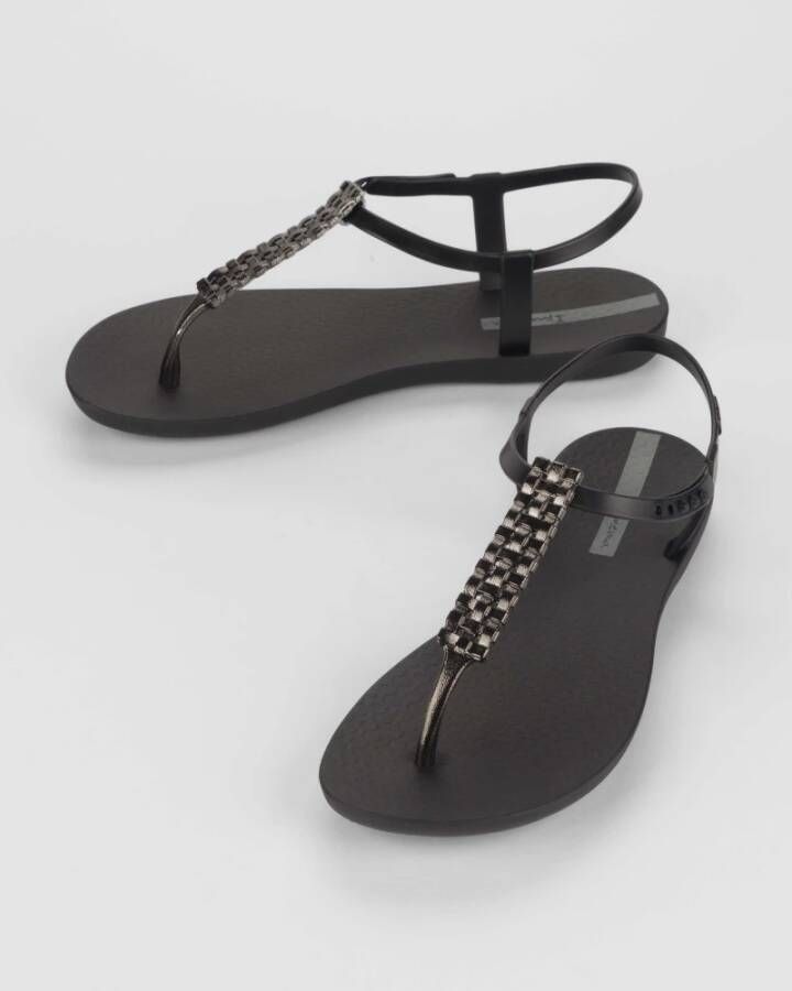 Ipanema Stijlvolle Zwembad Slippers Black Dames