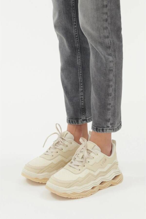 IRO Beige Wave Sneakers Beige Dames