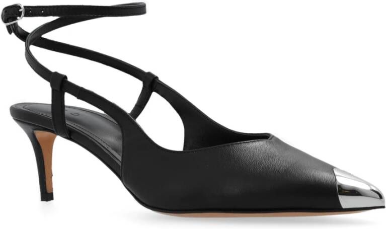 IRO Damia leren pumps Black Dames