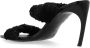 IRO Gehakte pantoffels Twisty Black Dames - Thumbnail 5