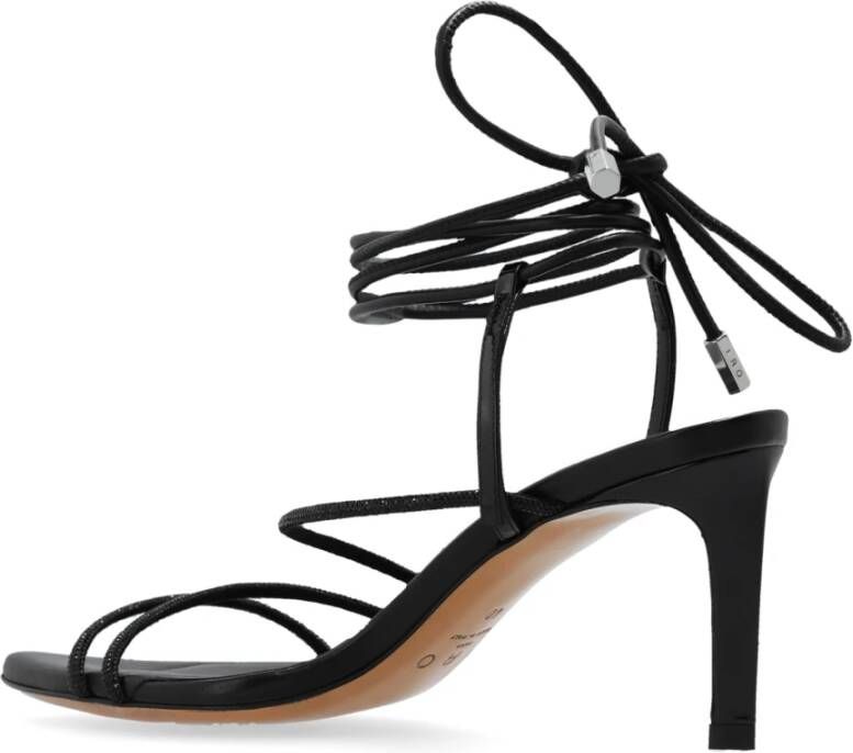 IRO Hakken sandalen 'Ido' Black Dames