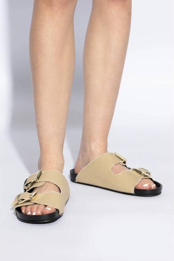 IRO Slides Billie Beige Dames