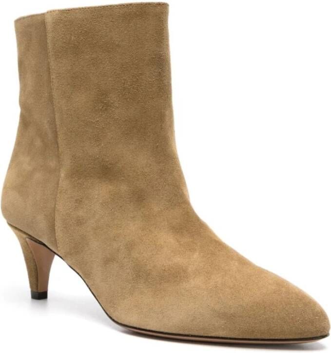 Isabel marant Beige Enkellaarzen voor Vrouwen Beige Dames