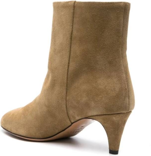 Isabel marant Beige Enkellaarzen voor Vrouwen Beige Dames