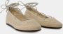 Isabel marant Loafers & ballerina schoenen Belna Ballerinas Cotton Beige in beige - Thumbnail 6