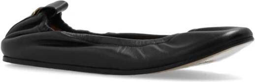 Isabel marant Belna ballerina's van leer Black Dames