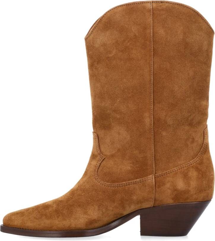 Isabel marant Cognac Gesloten Cowboy Laarzen Brown Dames