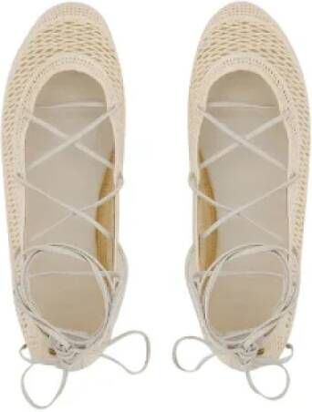 Isabel marant Cotton flats Beige Dames