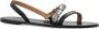 Isabel marant Cymbal leren sandalen Black Dames - Thumbnail 4