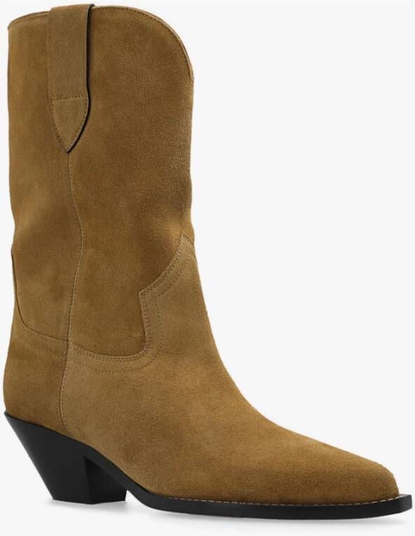 Isabel marant Dahope suède cowboy laarzen Beige Dames