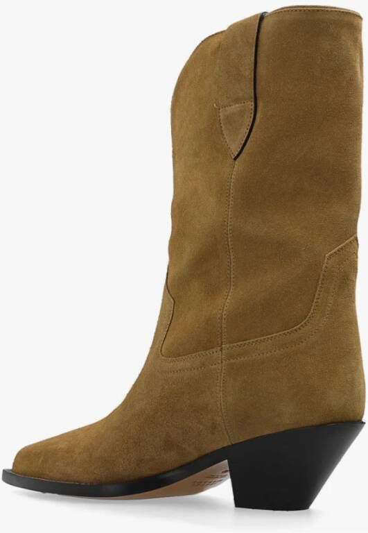 Isabel marant Dahope suède cowboy laarzen Beige Dames