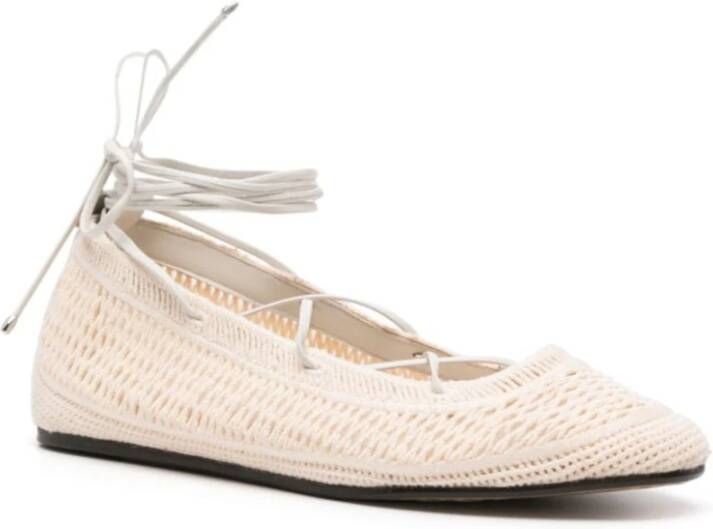 Isabel marant Elegante Ballerina Schoenen Beige Dames