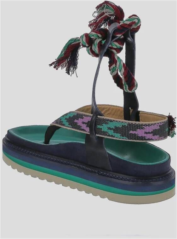 Isabel marant Flade sandaler Zwart Dames