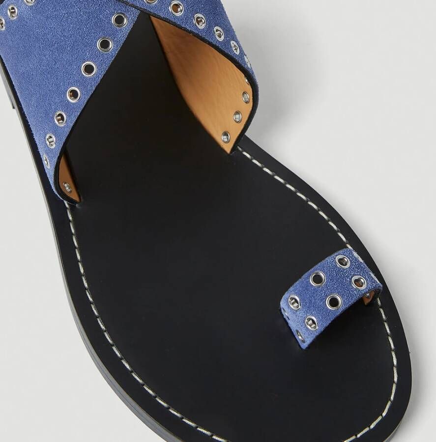 Isabel marant Flat Sandals Blauw Dames