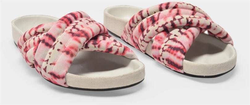 Isabel marant Flip Flops Sliders Roze Dames