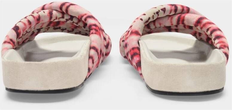 Isabel marant Flip Flops Sliders Roze Dames