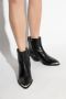 Isabel marant Gehakte enkellaarzen `Adnae` Black Dames - Thumbnail 3