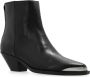 Isabel marant Gehakte enkellaarzen `Adnae` Black Dames - Thumbnail 5