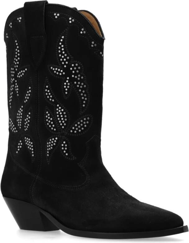 Isabel marant Gehakte enkellaarzen Duerto Black Dames