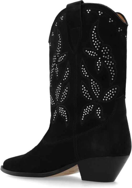 Isabel marant Gehakte enkellaarzen Duerto Black Dames