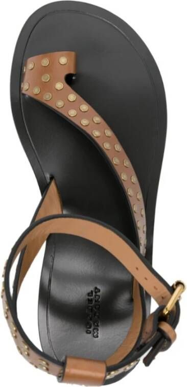 Isabel marant Jiona Sandalen Stijlvolle Zomer Schoenen Brown Dames