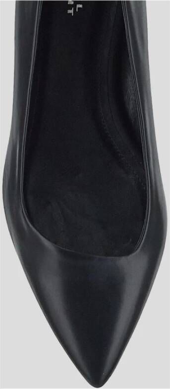 Isabel marant Kalfsleren Ballerina Platte Schoenen Black Dames