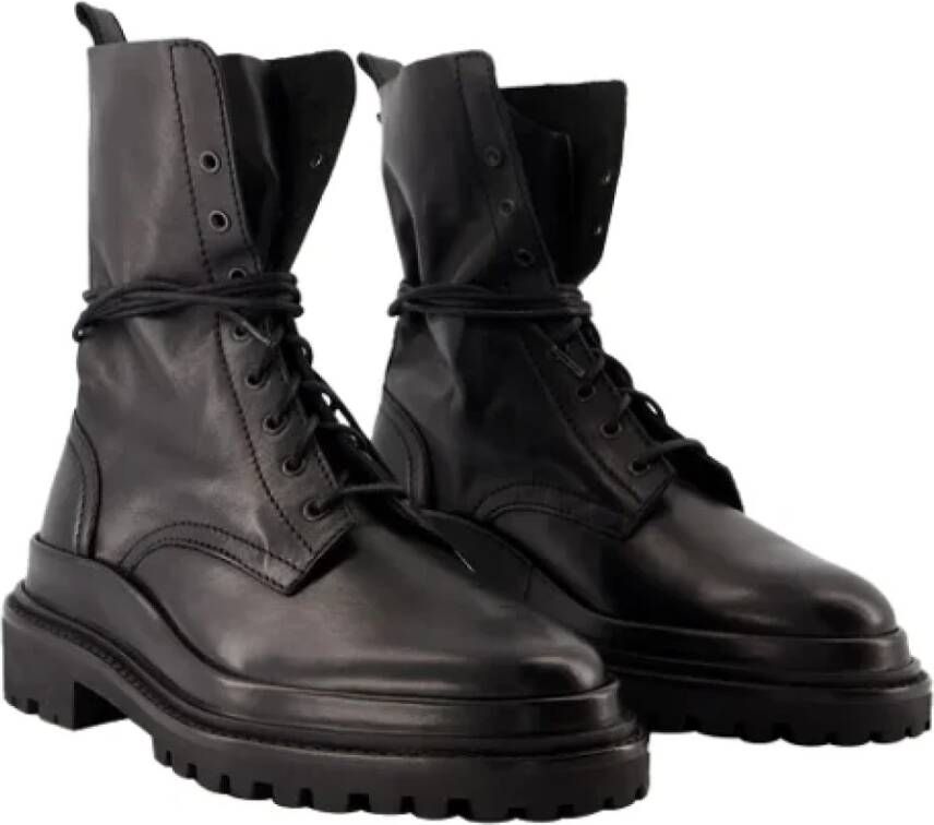 Isabel marant Leather boots Black Dames