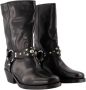 Isabel marant Leren Biker Boots met Zilveren Details Gray Dames - Thumbnail 3