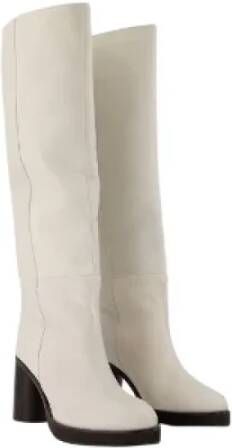 Isabel marant Leather boots White Dames