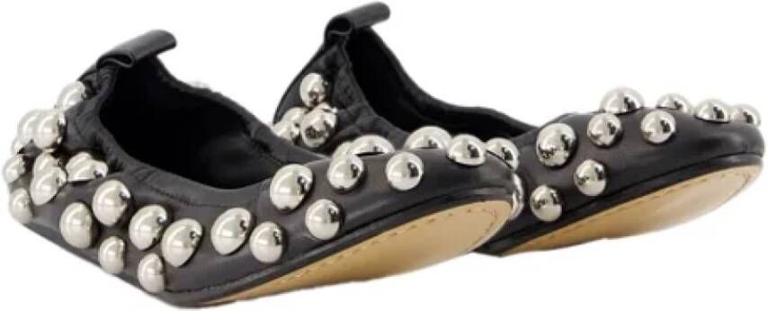 Isabel marant Leather flats Black Dames