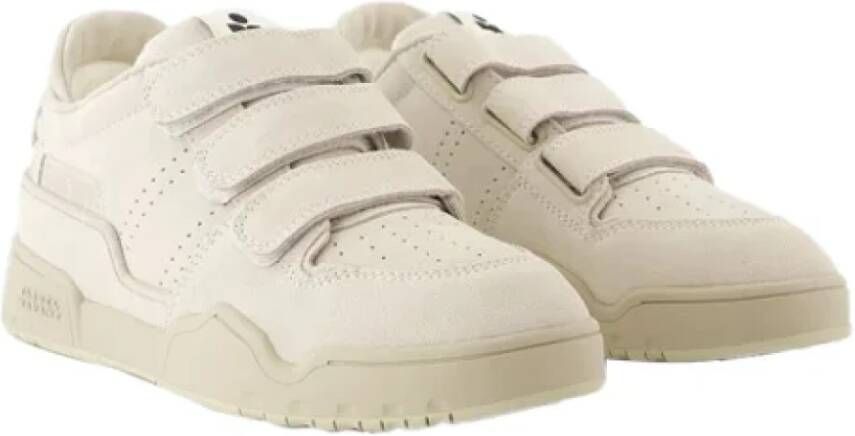 Isabel marant Leather sneakers Beige Dames