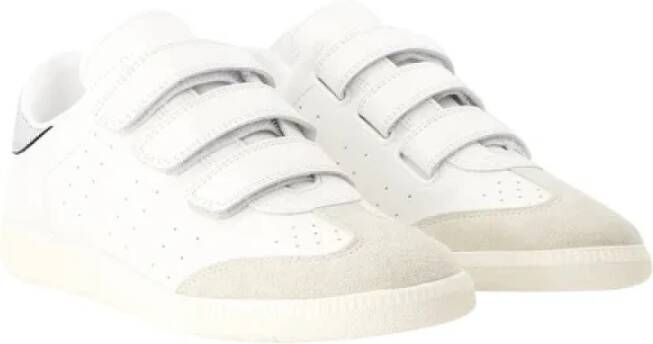 Isabel marant Leather sneakers Gray Dames