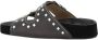 Isabel marant Zilveren Detail Slide Sandaal Black Dames - Thumbnail 4