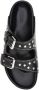 Isabel marant Zilveren Detail Slide Sandaal Black Dames - Thumbnail 5