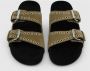 Isabel marant Lennyo Slides met Verstelbare Bandjes Beige Dames - Thumbnail 3