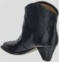 Isabel marant Leren Enkellaarzen Black Dames - Thumbnail 4