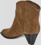 Isabel marant Leren Enkellaarzen Brown Dames - Thumbnail 2